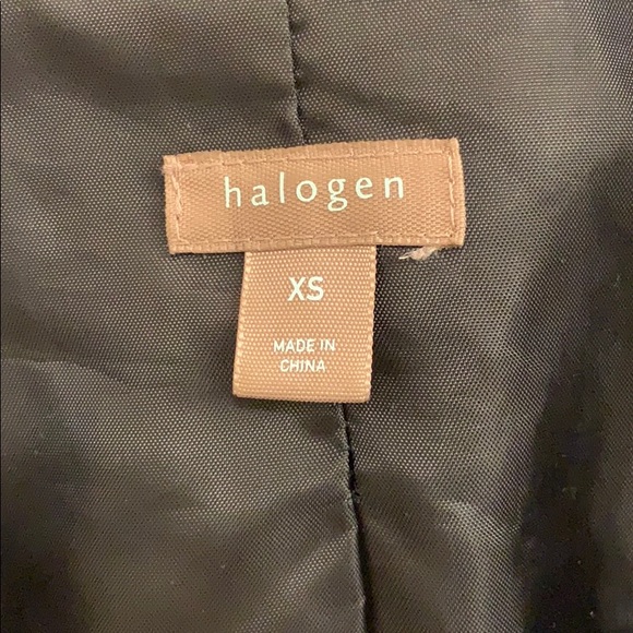 Black velvet blazer - Picture 2 of 3